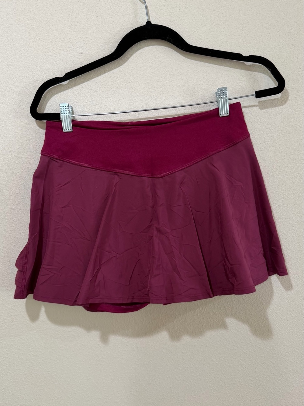 FP Movement by Free People Raspberry Athletic Ruffle Skort - Picture 2 of 3